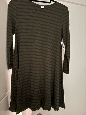 green emerald velvet dress Lewisa Maxi Dress Green Stripe main image 1